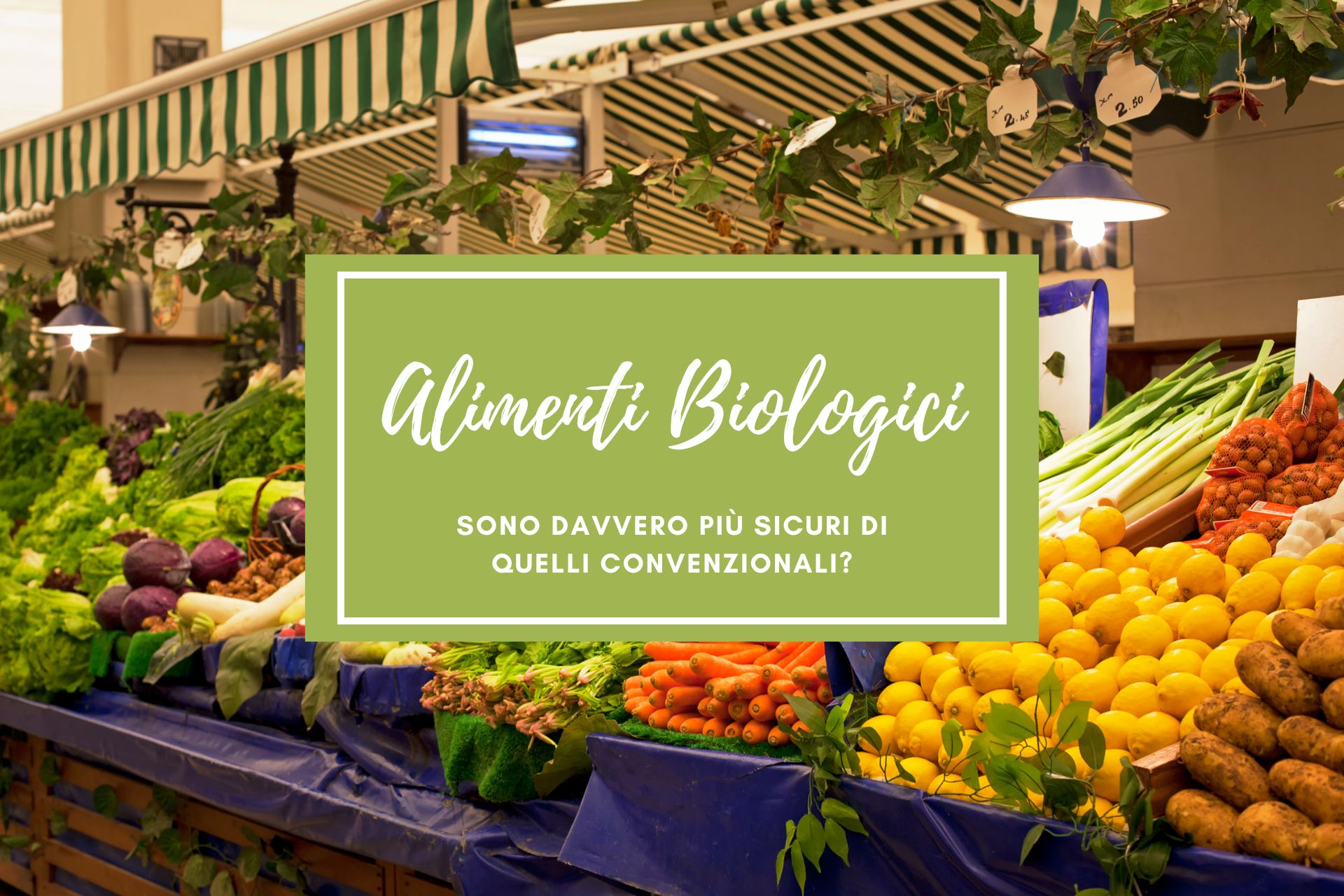 alimenti biologici