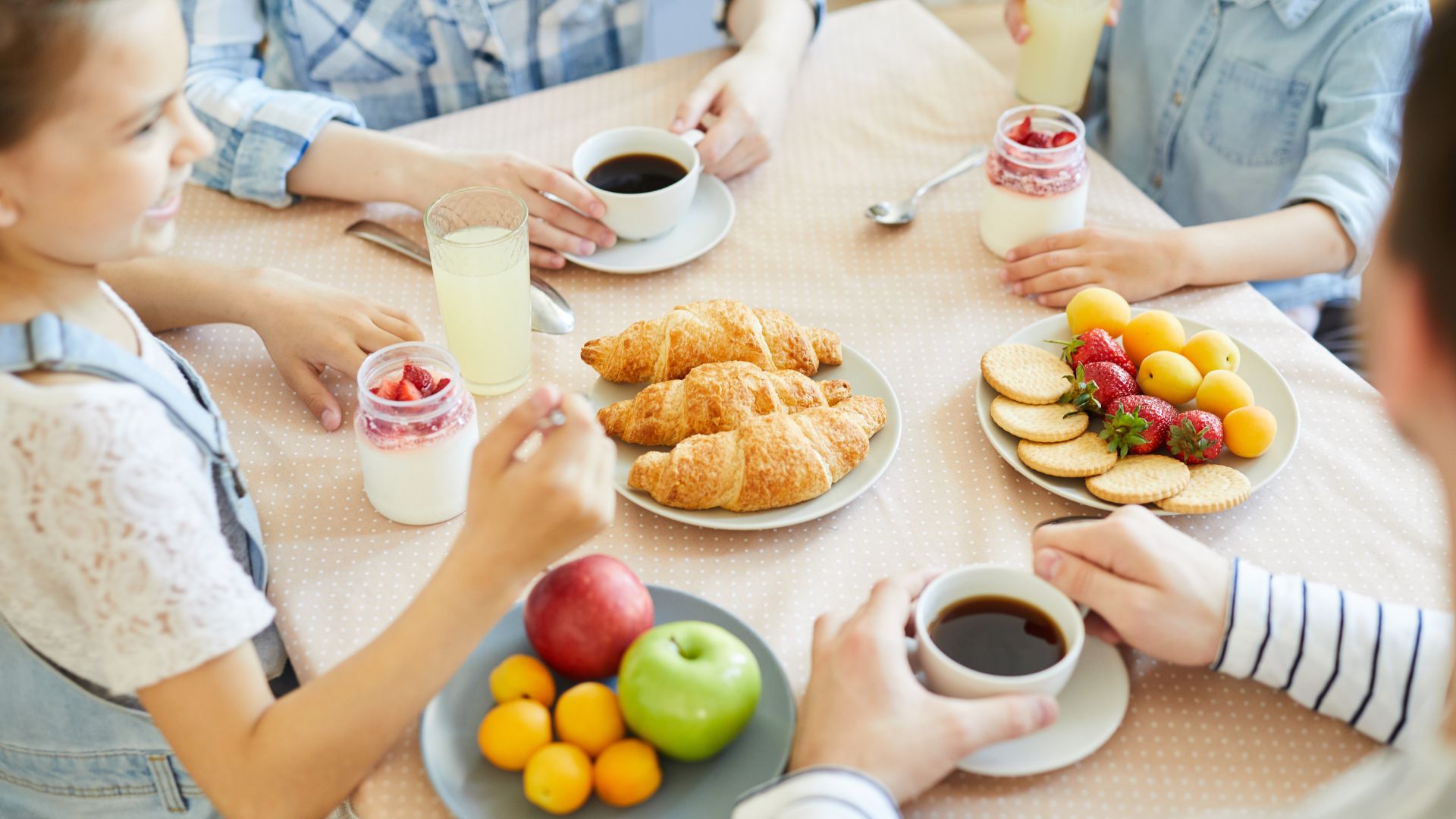 colazione in famiglia