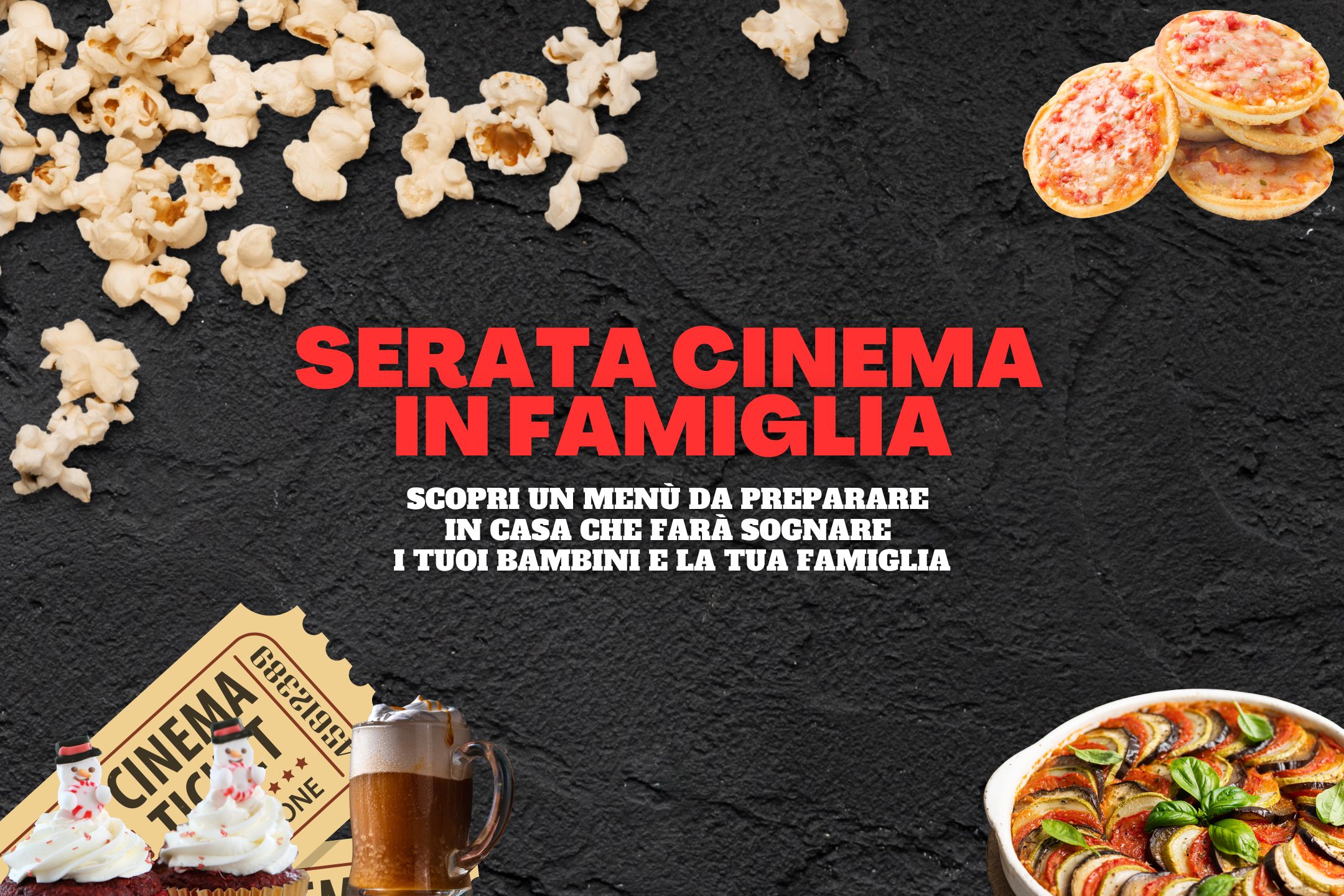 serata cinema bambini e famiglia