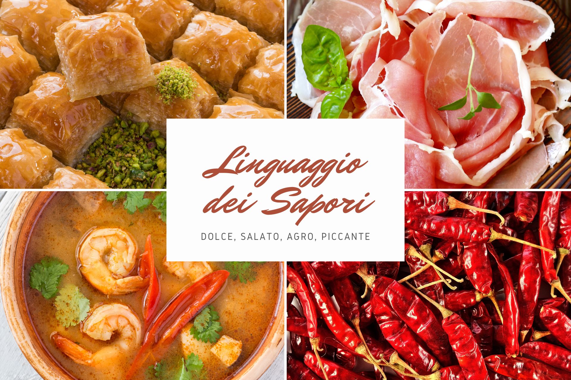 il linguaggio dei sapori