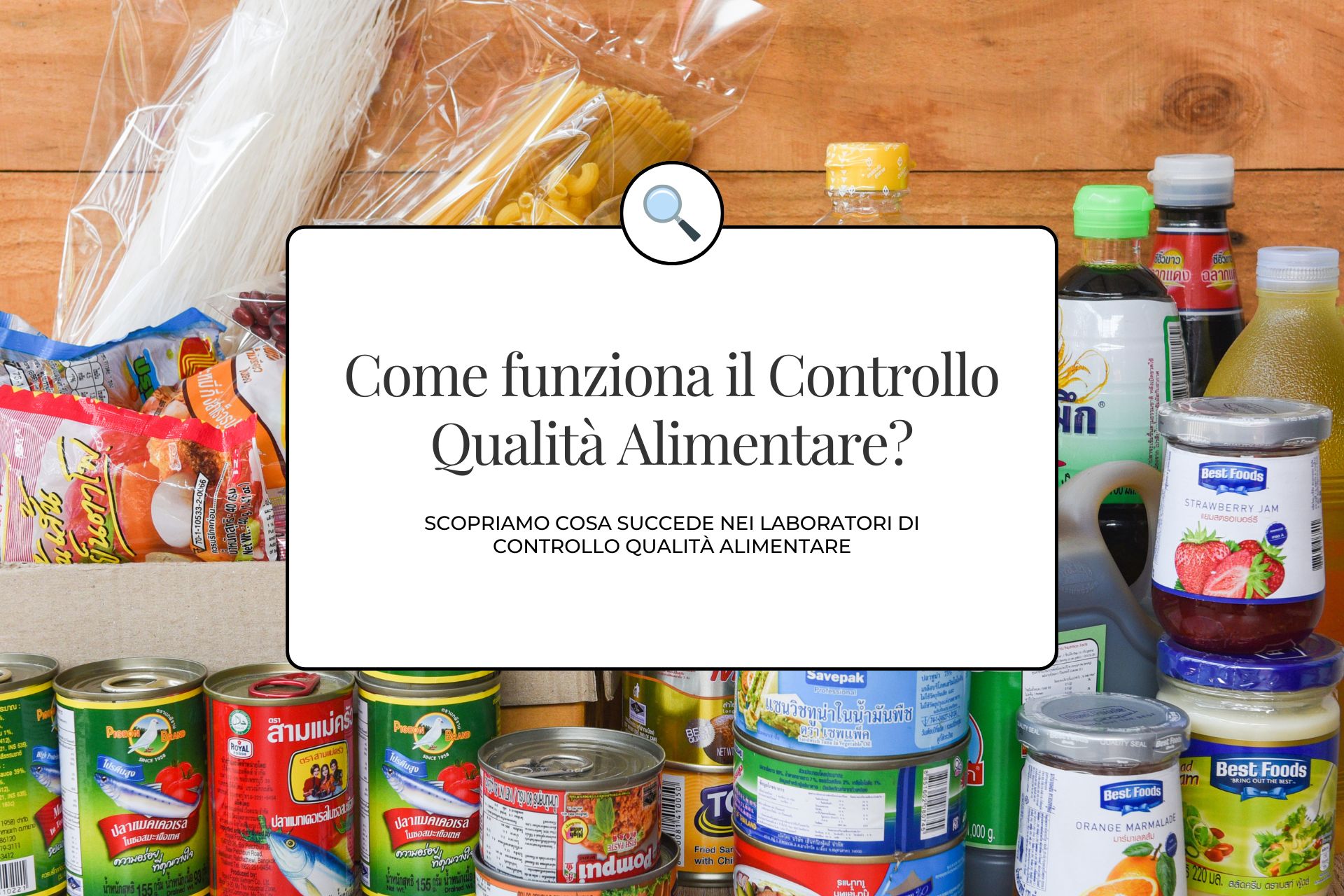 Controllo Qualità Alimentare